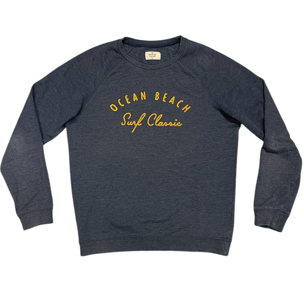 Marine Layer Ocean Beach Surf Classic Chain Stitched Sweatshirt